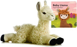 Aurora World Flopsie Plush Llama 12" Gift Set