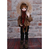 W&Y Handsome 1/4 BJD Doll 16Inch Male Boy Doll Ball Jointed Dolls + Makeup + Clothes + Pants + Shoes + Wigs + Doll Accessories,Surprise Gift