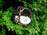 Nest For Baby Doll, Miniature Fairy Bird Sleeping Bed in The Woodland Garden Dollhouses in 1:12 Scale