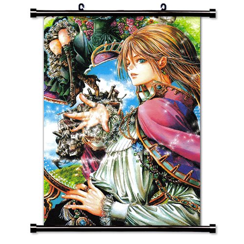 Green Glass Anime Fabric Wall Scroll Poster (16" x 23") Inches. [WP]-Green Glass-17