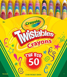 Crayola 50ct Mini Twistables Crayons