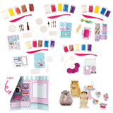 Fashion Angels 100% Extra Small Sweets Mini Clay 5 Pack- Air Dry Clay- Tiny Food Kit