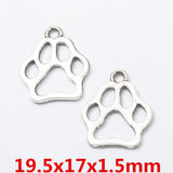 28pcs Mixed Tibetan Silver Plated Animals Dogs Charms Pendants Jewelry Making DIY Charm Handmade Crafts(Dog Charms)
