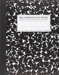 Cherry Blossom Decomposition Book: College-ruled Composition Notebook With 100% Post-consumer-waste Recycled Pages