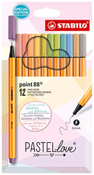 Stabilo Point 88 Pen Sets, Multicolor