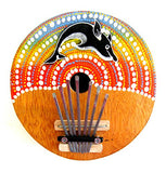 Kalimba Thumb Piano Coconut Kalimba Percussion Instrument 7 Keys Tunable, Professional Sound - JIVE BRAND