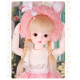 Y&D BJD Doll 1/6 SD Dolls Pink Skirt Movable Joint Doll Support Change Clothes Wig Eyes DIY Classic Toys Children Gift