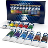 Watercolor Paint Set - 12ml x 12 - Art Paints - Artists' Quality - MyArtscape