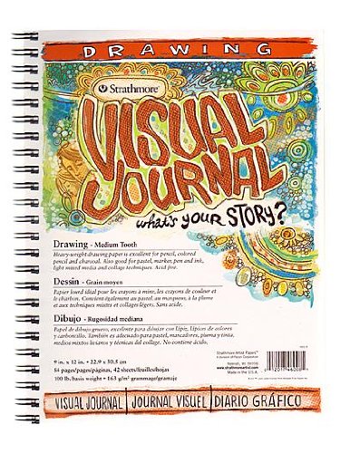 Strathmore Visual Drawing Journals 9 in. x 12 in. 42 sheets [PACK OF 2 ]