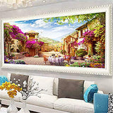 RAILONCH 5D Diamond Painting Kits for Adults Kids, Large DIY Diamond Painting Full Drill,Cross Stitch Embroidery Diamond Art Craft for Home Wall Decor (200X80cm)