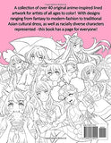 Let's Color!: Anime Girls Coloring Book