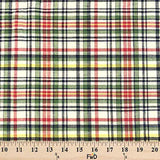 Madras Plaid Fabric (Style 15980) 100% Cotton Printed Fabric 44/45" Wide Sold BTY Shirts,