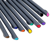 Ohuhu 10 Colors Fineliner Pens, 0.4mm Colored Fine Line Marker Marking Pen for Journal Book Sketch Drawing Fine Liner Coloring Book