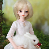 Y&D 1/4 BJD Doll 40.5CM 15.9inch SD Handmade Doll Ball Jointed Doll Full Set Clothes Makeup Custom DIY Toy Gift for Girls,A