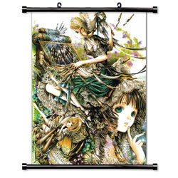 Green Glass Anime Fabric Wall Scroll Poster (16" x 23") Inches. [WP]-Green Glass-21