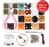 Jewelry Making Kit - DIY Beading Kits for Adults, Girls, Teens and Women. Includes Deluxe Beads &