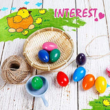Egg Crayons for Toddlers 9 Colors Palm Grip Crayons Non Toxic Washable Washable Paint Crayons Toys for Kids 3+ Boys and Girls Birthday Gifts