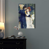 wall26 - Country Dance by Pierre Auguste Renoir - Canvas Print Wall Art Famous Painting Reproduction - 32" x 48"