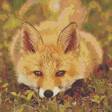 DIY 5D Diamond Painting by Number Kits,Crystal Rhinestone Embroidery Paint with Diamonds Full Drill Home Decor Cute Fox 11.8x11.8in 1 Pack by SAROW