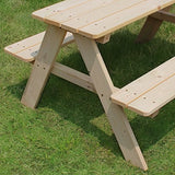 Merry Garden Kids Wooden Picnic Bench - TB0020000010