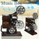 Sidiou Group Creative classical Movie Film Projector model music box Mechanical Lovely music box