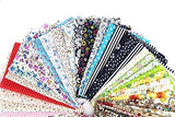 60 Pcs Fabric Cotton 100% Printed Boundle Patchwork Squares of 10*10cm