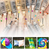 Voyoo Tie Dye Kits for Clothes Kit Clothing Craft Tye Die Kids Tulip Fabric Paint-18-color Dye Kit Cold -Water Stain Cotton Renovation