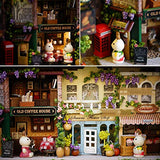 Sapogito - figurines & miniatures - diy miniature 3d doll house kit box theatre kid handcraft toy gift - people figurines miniatures figurines miniatures mailbox house wooden model