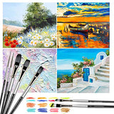 Artist Paint Brush Set-YUNYINFENG 15 Different Sizes of Brush Accessories, Suitable for Acrylic, Oil Painting and Gouache Painting-The Perfect Brush Set for Kids , Artists and Adults.