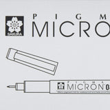Sakura 50154 Micron Drawing Pen, 8, Black