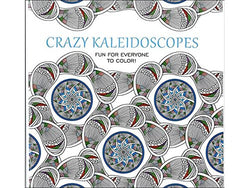 LEISURE ARTS LEA6816 Crazy Kaleidoscopes Coloring Book