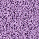 Miyuki Delica Seed Beads Bundle: Size 11/0, Duracoat Opaque Crocus (DB2136), Columbine (DB2138) &