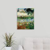 Garden in Bloom, Arles, 1888" Canvas Wall Art Print, 16"x20"x1.25"