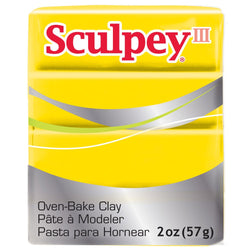 Sculpey S302 072, III Polymer Clay 2 Ounces-Yellow