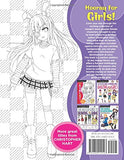 The Manga Artist's Coloring Book: Girl Power!: Fun Female Characters to Color (Drawing With