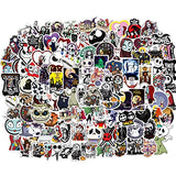 Nightmare Before Christmas Stickers 100pcs Classic Funny Horror Stickers Halloween Stickers Christmas Stickers