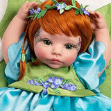 Paradise Galleries Reborn Fairy Doll - Pixie, 19 inch Toddler, GentleTouch Vinyl, Caucasian Skintone, Red Hair, 5-Piece Doll Gift Set