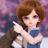 Y&D BJD Doll Large Size 1/6 10Inch 26CM Ball Joints SD Dolls Cosplay Fashion Doll with All Clothes Shoes Wig Hair Makeup DIY Toys Surprise Gift,A