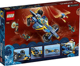 LEGO NINJAGO Ninja Sub Speeder 71752 Building Kit; Amphibious Car Toy with NINJAGO Cole and Jay Minifigures; New 2021 (356 Pieces)