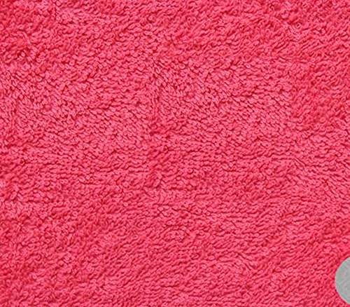 Cotton Fabric Terry Cloth FUCHSIA / 56" Wide / 16 OZ Sold by the yard