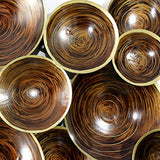 Craftter 14 Plates Brown Color Metal Wall Art, Decorative Wall Sculpture Handing Home Décor