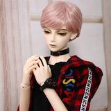 BJD Doll Boy 1/3 DIY Toys 16 Ball Jointed SD Dolls with Clothes Shoes Suit Wig Makeup for Birthday Best Gift 67Cm/26.37Inch,Blackeyeball