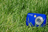 Polaroid IS048 Waterproof Instant Sharing 16 MP Digital Portable Handheld Action Camera, Blue