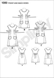 Simplicity Pattern 1080 Misses' Dress or Tunic by Dottie Angel, Size A (XS-S-M-L-XL)