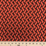 ITY Fabric Braid (14-1) Print Polyester Lycra Knit Jersey 2 Way Spandex Stretch 58" Wide