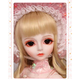 Y&D 1/4 BJD Doll 40CM /15.7'' Height Ball Jointed Dolls Full Set Best Gift for Girls(Wig+ Shoes +Clothes +Hair +Eyes+ Makeup)