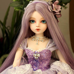 Y&D Original Design 1/3 BJD Doll 60Cm 23" 18 Ball Jointed SD Doll Full Set DIY Toys SD Surprise Gift Doll with All Clothes Shoes Wig Hair Makeup,B