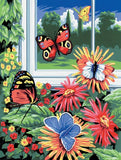 Royal & Langnickel Painting by Numbers Junior Small Art Activity Kit, Butterflies