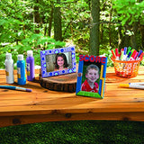 DIY Wood Picture Frames (set of 12) Do It Yourself Unfinished Wood Crafts for Kids and Fun Home Activities