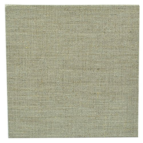 Pebeo 20 x 20 cm Natural Linen Canvas Boards by Pebeo
